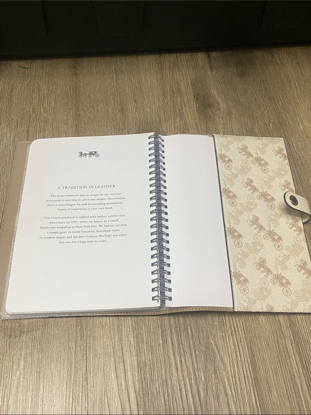 Coach HNC Notebook